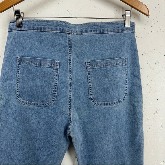 American Apparel Women’s size Large The Easy High Waist Stretch Jeans - Picture 5 of 12